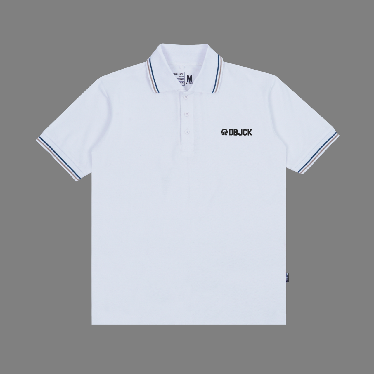 BISON-WHITE-POLO-SHIRT-1
